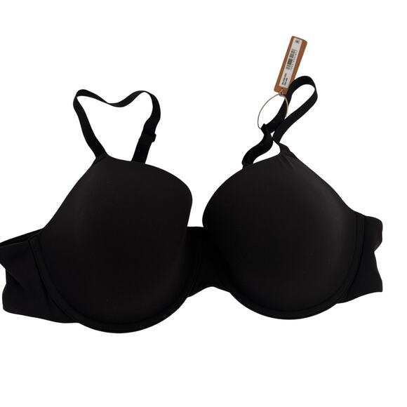 Skims Fits Everybody Unlined Demi Bra Black Onyx New with tags Size 40B - Picture 1 of 4